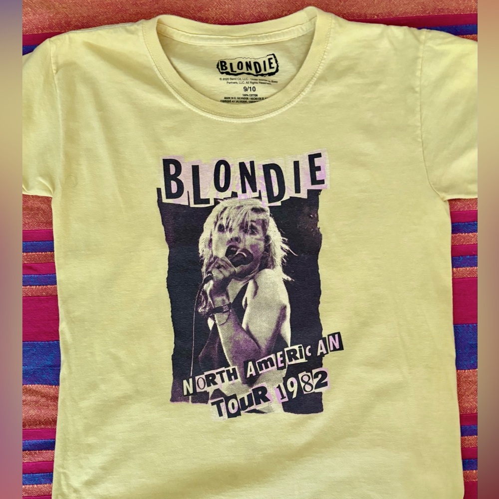 Blondie North American Tour 1982 T-Shirt